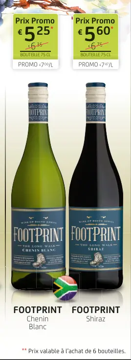 Offre: FOOTPRINT Chenin Blanc