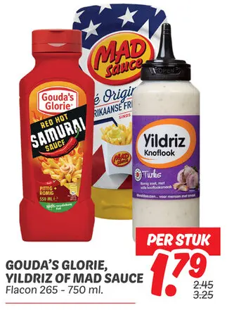 Aanbieding: Gouda's glorie, yildrz of Mad Sauce