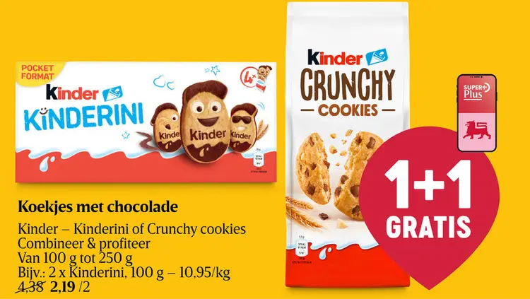 Promotie: Koekjes met chocolade