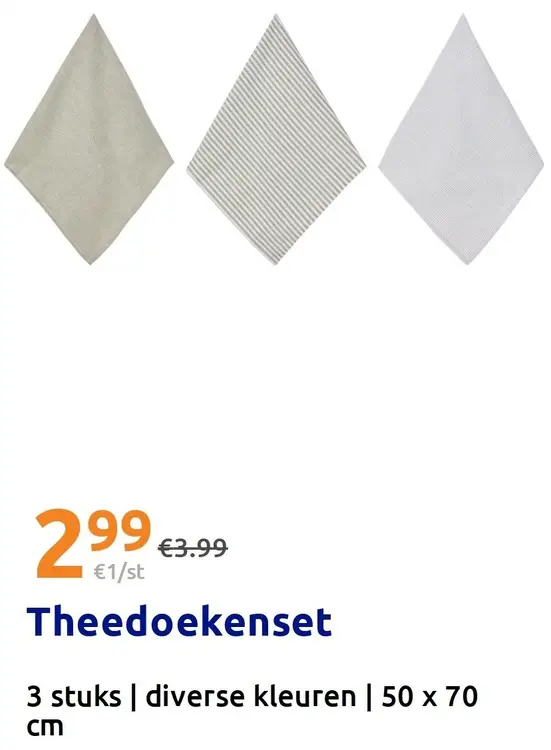 Promotie: Theedoekenset