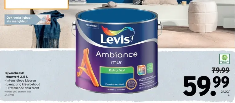 Aanbieding: Muurverf