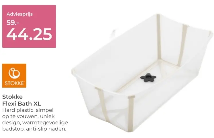 Aanbieding: Flexi Bath XL