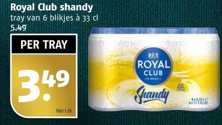 Aanbieding: shandy