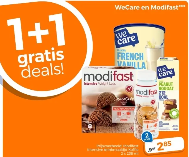 Aanbieding: WeCare en Modifast