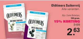 Aanbieding: Oldtimers Suikervrij