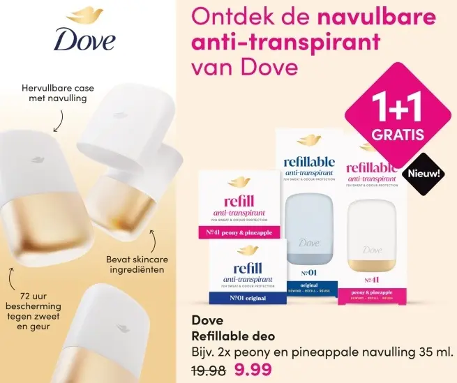 Aanbieding: Refillable deo
