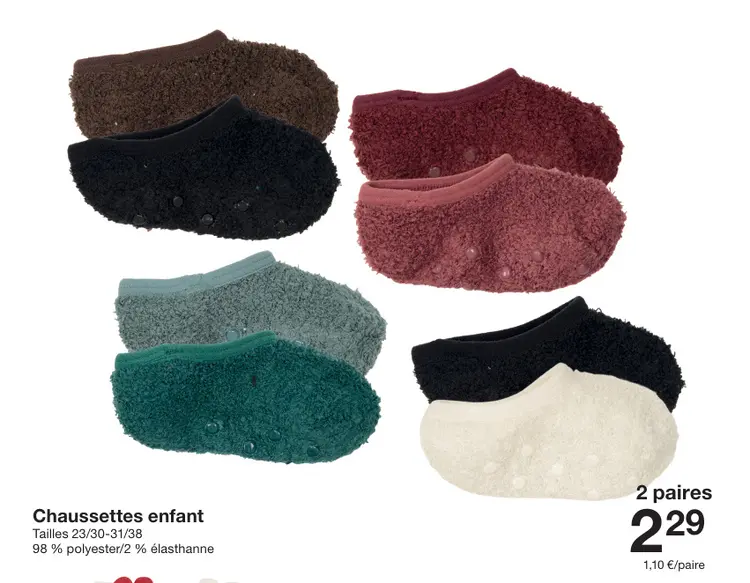 Offre: Chaussettes enfant