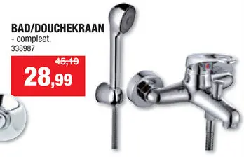 Aanbieding: Bad/douchekraan