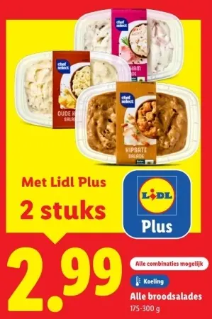 Aanbieding: Broodsalades
