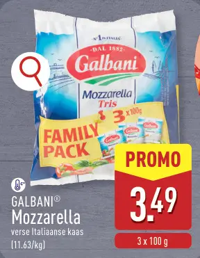 Promotie: Mozzarella