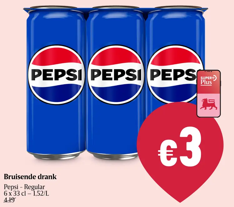 Promotie: Pepsi - Regular