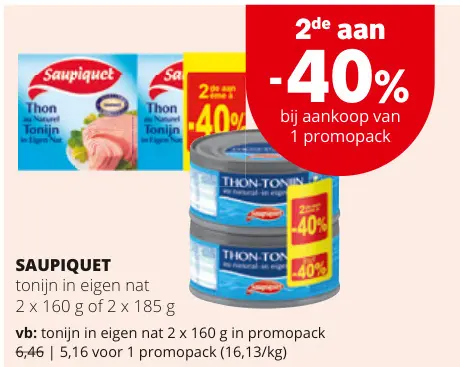 Promotie: Saupiquet