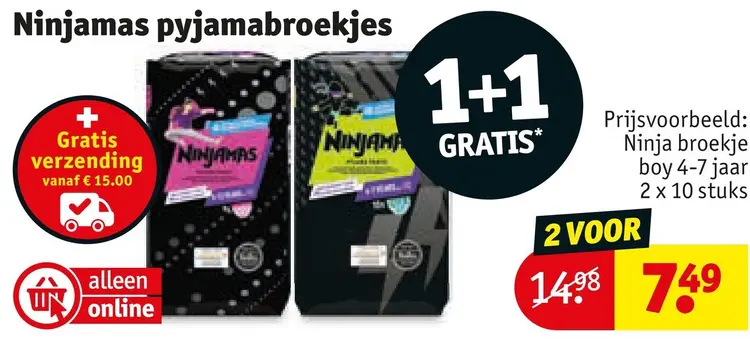 Aanbieding: Pyjamabroekjes
