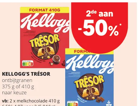 Promotie: Trésor Ontbijtgranen