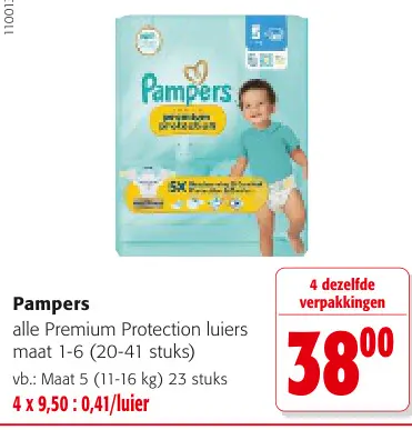 Promotie: Premium Protection luiers
