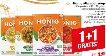 Aanbieding: Honig Mix voor soep