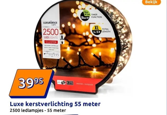 Aanbieding: Luxe kerstverlichting