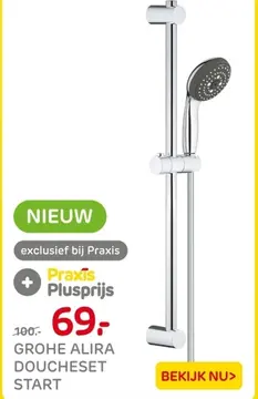 Aanbieding: Grohe alira doucheset start