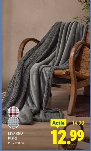 Aanbieding: LIVARNO Plaid