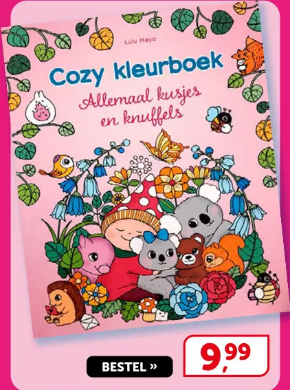 Promotie: Lulu Mayo Cozy kleurboek