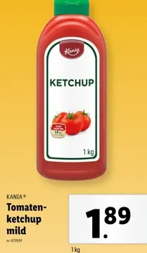 Aanbieding: Tomaten-ketchup mild