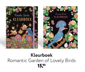 Aanbieding: Romantic Garden of Lovely Birds