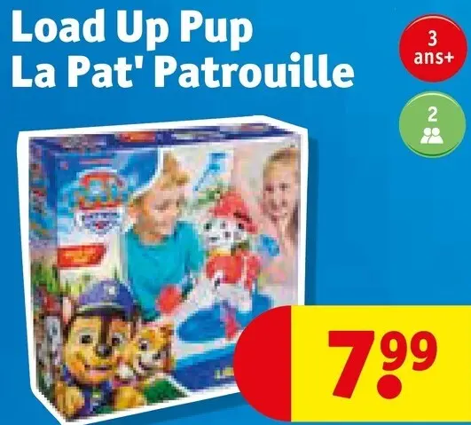 Offre: La Pat' Patrouille Load Up Pup La Pat' Patrouille