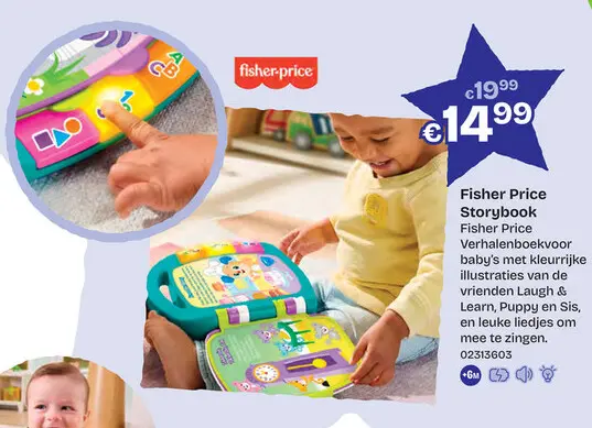 Promotie: Fisher Price® Storybook
