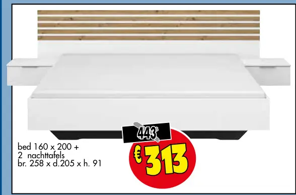 Promotie: bed