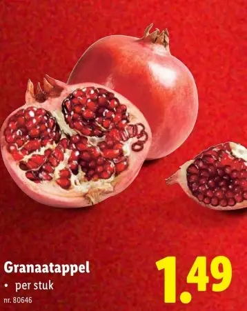 Promotie: Granaatappel