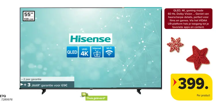Promotie: Hisense QLED 4K TV
