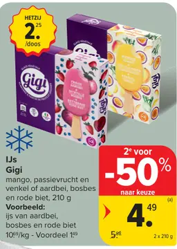 Aanbieding: IJs Gigi