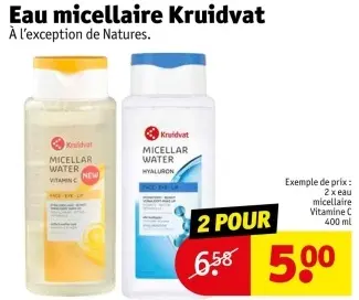 Offre: Eau micellaire