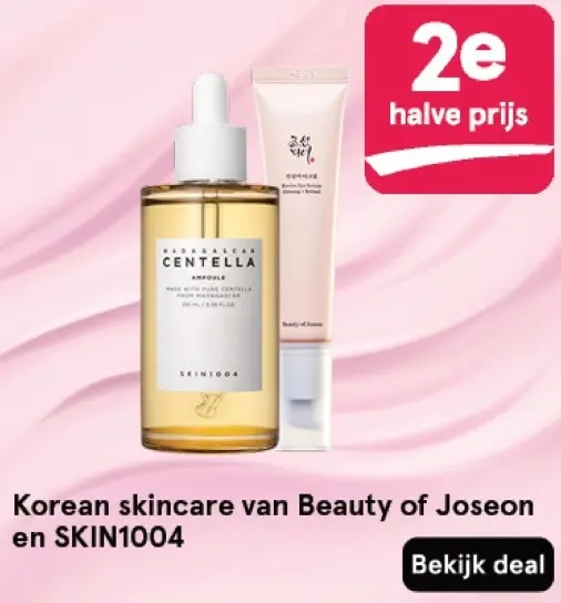 Aanbieding: Korean skincare van Beauty of Joseon en SKIN1004