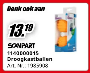 Promotie: Droogkastballen