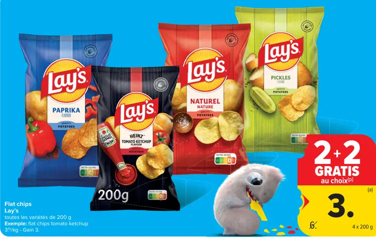 Offre: Flat chips