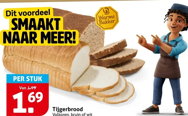 Aanbieding: Tijgerbrood
