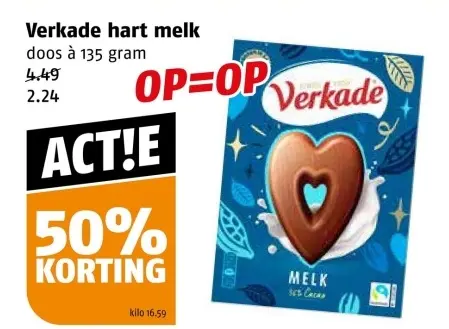Aanbieding: hart melk