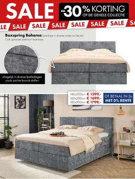 Aanbieding: Bahama boxspring