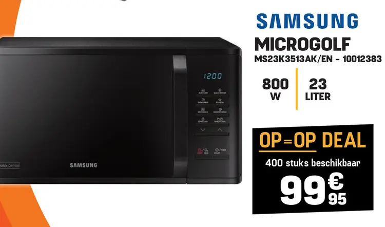 Aanbieding: Microgolf