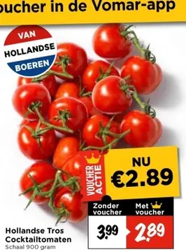 Aanbieding: Hollandse Tros Cocktailtomaten