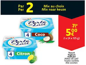 Offre: Yaourt / Yoghurt