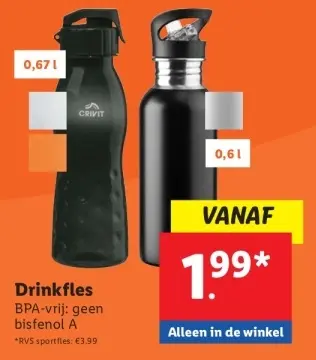 Aanbieding: Drinkfles