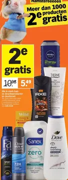 Aanbieding: Alle A-merk bad- en doucheproducten en deodorant
