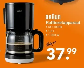 Aanbieding: Koffiezetapparaat