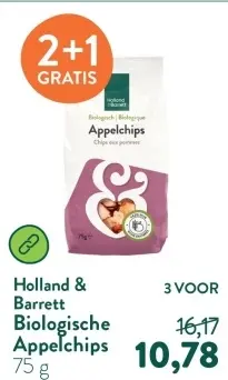 Aanbieding: Biologische Appelchips