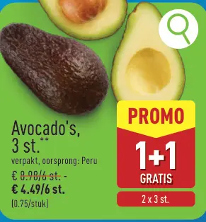 Promotie: Avocado's
