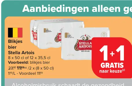 Promotie: Blikjes bier