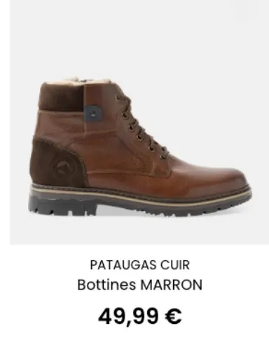 Offre: Bottines MARRON