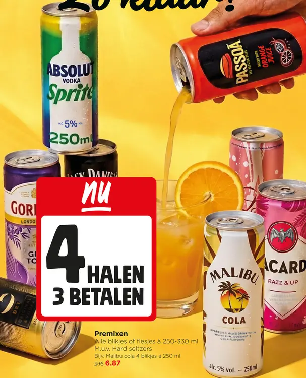 Aanbieding: Premixen